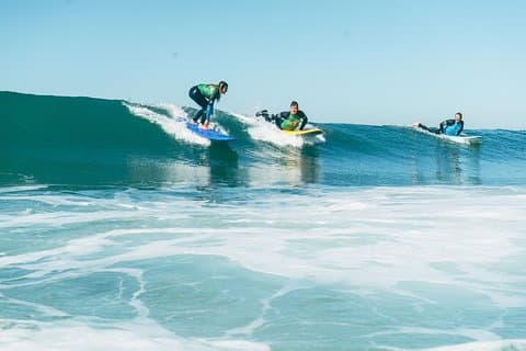 Surflektion i Lissabon - Surfupplevelsen