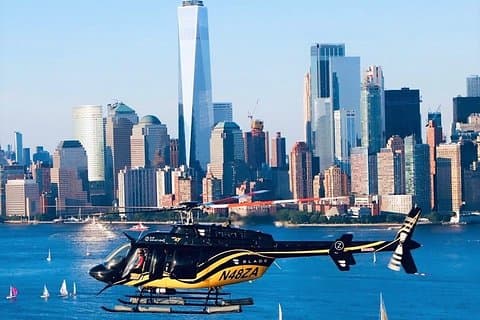Excursão de helicóptero de Grand Island em Nova Iorque