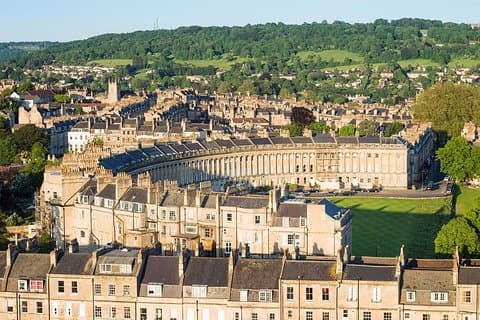 Tour a piedi di Bath, con le Terme Romane