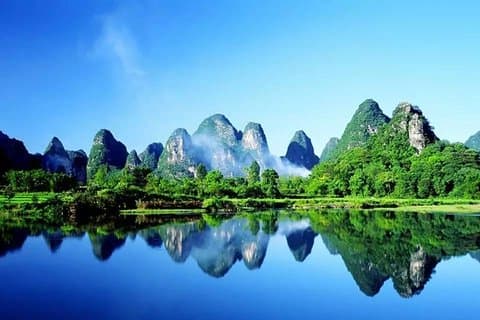 Privat övernattning Guilin och Yangshuo tur med flyg från Chengdu
