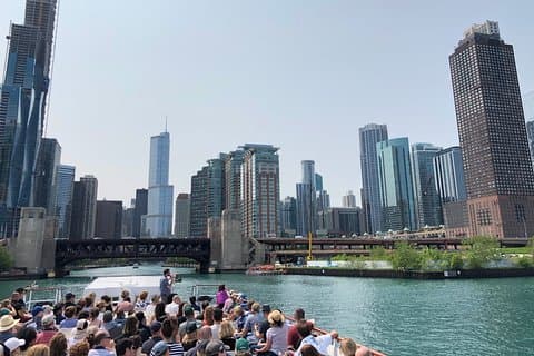 90-minütige Architektur-Bootstour auf dem Chicago River