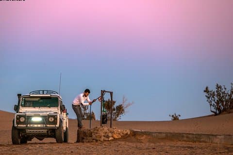 Visite privée de 3 jours de Marrakech au désert de l'Erg Chigaga avec camp de luxe dans le désert