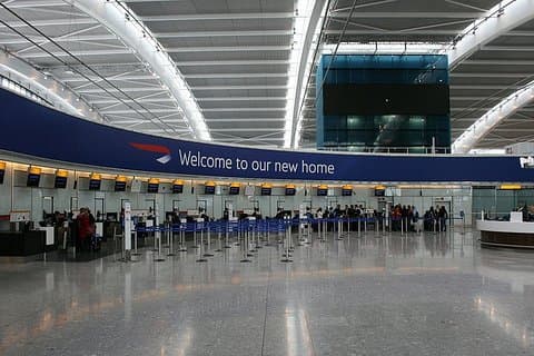 Transferências privadas do aeroporto de Heathrow de / para Londres (código postal W1 a W7)