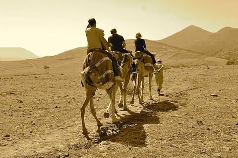Aventure d'une journée dans le désert d'Agafay et montagnes de l'Atlas au départ de Marrakech