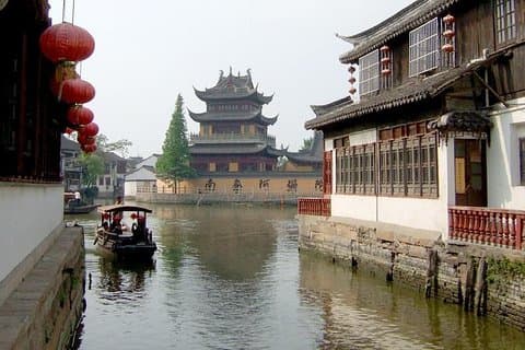 Privat tur: Halvdagstur i Zhujiajiao Water Village