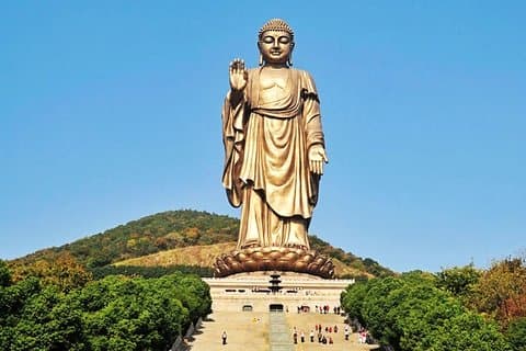 Wuxi Lingshan Buddhist Scenic Spot Self-Guided Tour with Private Transfer