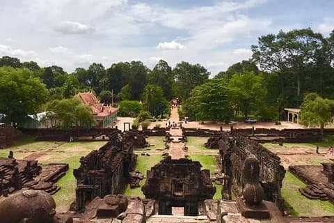 Halvdags privat tur: Rolous Group ( Bakong, Preah Ko & Lolei )