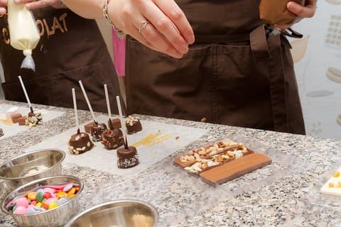 Colmar: laboratorio di creazione del cioccolato a Choco-Story