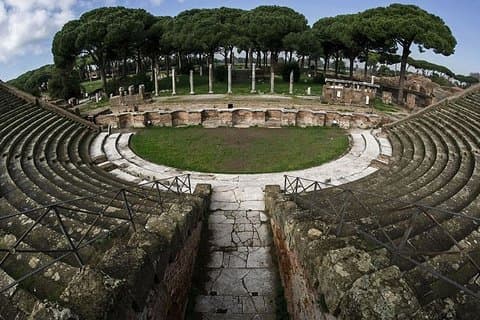 Excursion sur les ruines antiques d'Ostie et la plage d'Ostie depuis le port de Civitavecchia
