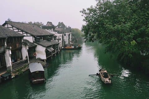 Private Tagestour nach Wuzhen Water Town von Shanghai mit dem Auto