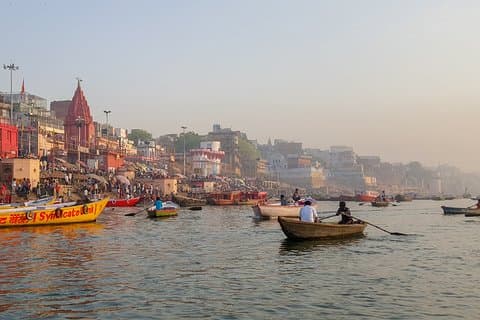 En overnattingstur til Varanasi (Benaras)