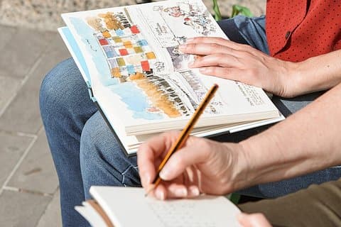 I DRAW Malaga: Art and Drawing Lesson - av OhmyGoodGuide!