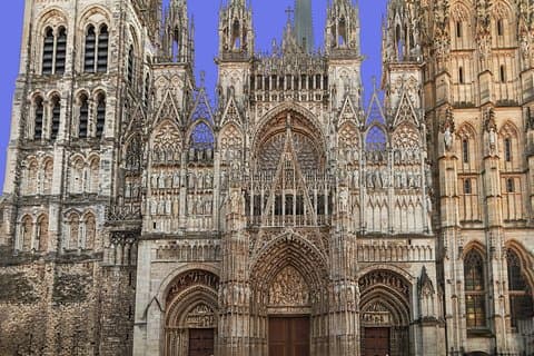 DAS ALTER DER KATHEDRALEN (Rouen, Amiens, Beauvais): Tagesausflug (Mittagessen inbegriffen)