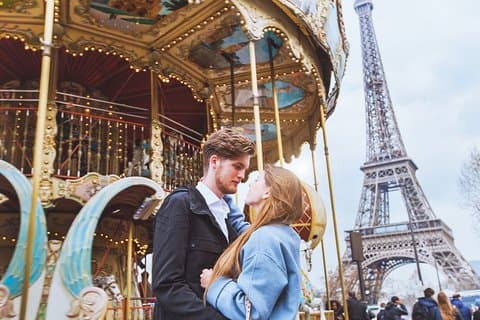 Resa till Paris med Seine Cruise, busstur och resekort