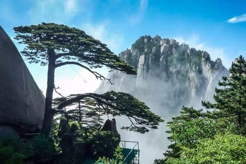 Billet de train à grande vitesse de Nanjing à Huangshan avec transfert de la gare