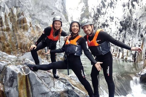 bodyrafting desfiladeiros de Alcantara