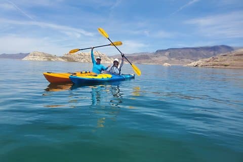 Boulder Islands Tour : Kajak, Paddleboard of Hydrobike Lake Mead