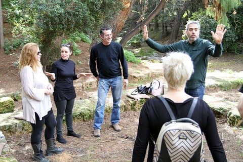 Workshop Experiencial de Filosofia no Plato's Academy Park -Atenas