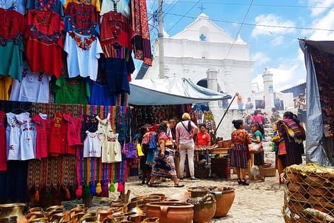 Tour de un día completo: Mercado maya de Chichicastenango y lago Atitlan desde Ciudad de Guatemala