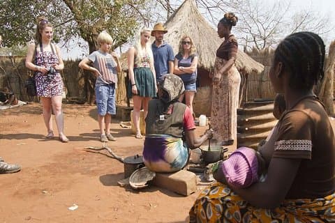 Tour cultural al pueblo de Mukuni en Livingstone, Zambia