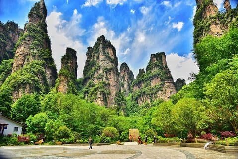 2-dagers privat tur til Zhangjiajie fra Shanghai med fly med overnatting