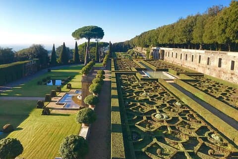 Castelgandolfo Pontifical Villas - Summer Residence of the Pope from Rome