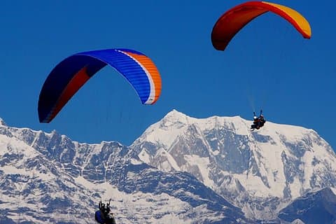 Parapente em Pokhara - Tour de um dia