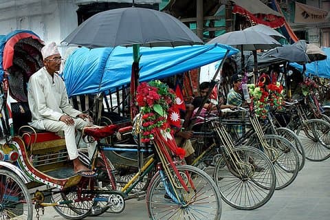 Exploring Kathmandu by Rickshaw - Day Tour