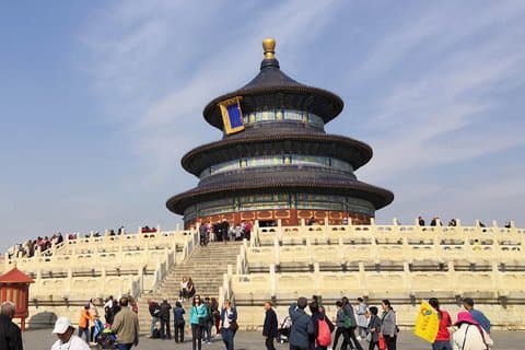 北京PRI乗り継ぎ日帰りツアー:頤和園、天壇