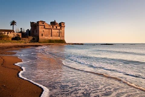 Civitavecchia krydstogthavn udflugt: Roman Golden Sand Beach Sun&Sea