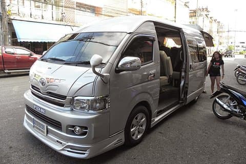 Krabi To Hat Yai door Air-conditioner Van