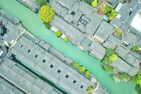 Wuzhen und Xitang Water Town Privater Ganztagesausflug von Shanghai
