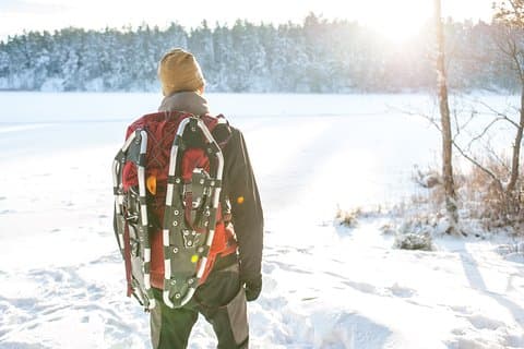 Sneeuwschoen Winterwandeling vanuit Stockholm