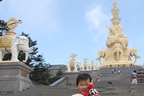 7-dagers privat tur til Chengdu City Highlight, Mount Emei og Jiuzhaigou
