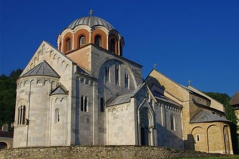 Zica og Studenica kloster fra Beograd