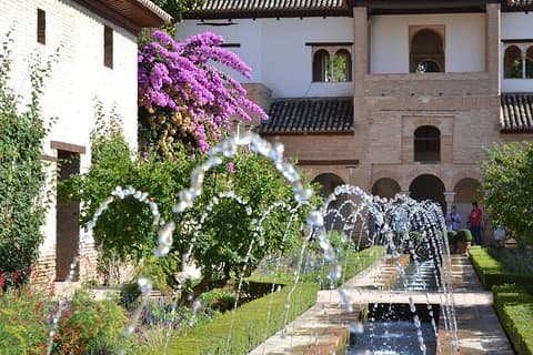 Visite guidée de l'Alhambra: Generalife et ses jardins