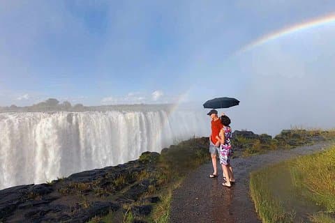 Victoria Falls Führung mit Hotelabholung