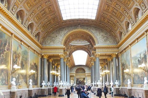Versailles lille gruppe guidet tur med transport fra Paris