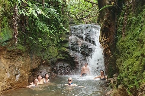 'Explore' Rarotonga Guided Bike Tour with Lunch and Swim
