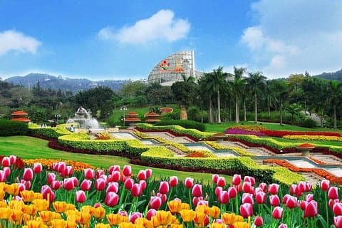 Guangzhou Baiyun Mountain Private Tour with VIP Class Pearl River Night Cruise