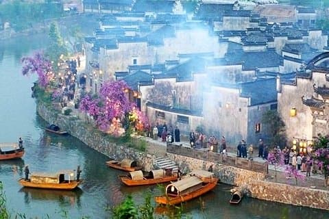 Hongcun and Chengkan Ancient Village Private Day Tour from Huangshan
