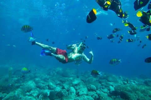 Instagram Gate of Heaven och Snorkel Blue Lagoon