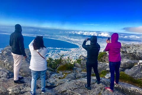 Visite privée : montagne de la Table, colonie de pingouins et cap de Bonne-Espérance incl. Frais de parc