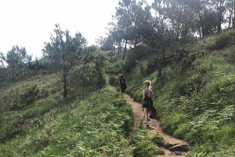 Vandring, Camino de Santiago och Mount Ulia