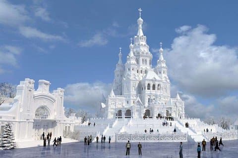 2-tägige private maßgeschneiderte Harbin-Tour von Nanjing mit dem Flugzeug