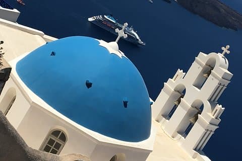 Från förhistorisk Akrotiri till Iconic Oia , av en licensierad Guide