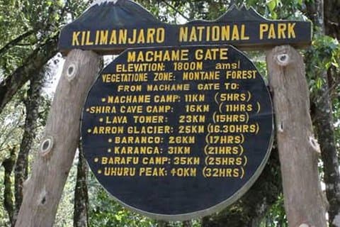 Mount Kilimanjaro: 6 dagars vandring - Machame Route