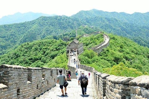 Visite autoguidée de la Grande Muraille au départ de Hangzhou en train à grande vitesse avec transfert local