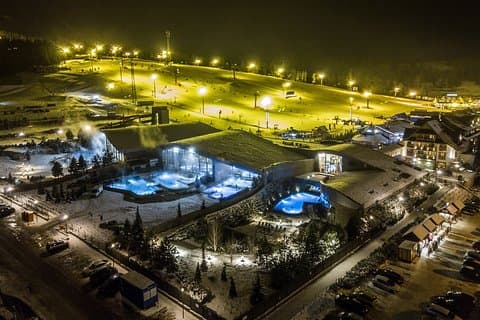 Transporte privado a las piscinas termales de Chochołów desde Cracovia ida y vuelta