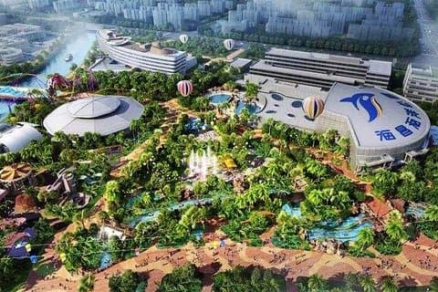 Privater Transfer zwischen dem Shanghai Haichang Ocean Park und dem Stadtgebiet